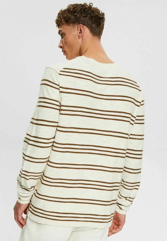 Esprit MIT STREIFENMUSTER - Jumper - Cream Beige - Image 3