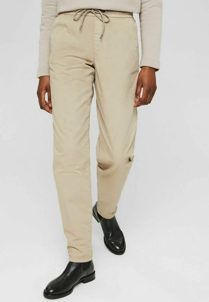 Esprit Trousers - Light Taupe