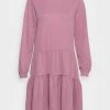 Esprit FAKE DRESS - Jersey Dress - Mauve