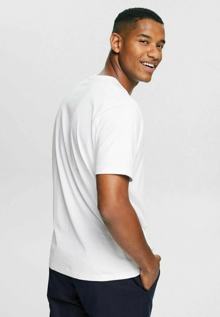 Esprit SUS AW CN SS - Print T-shirt - White - Image 4