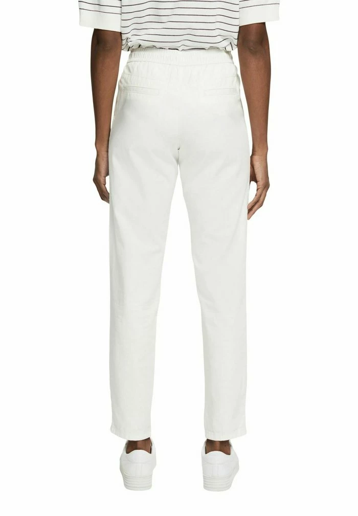 Esprit MIT KORDELZUGBUND - Trousers - White - Image 5