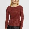 Esprit LONGSLEEVE - Long Sleeved Top - Terracotta