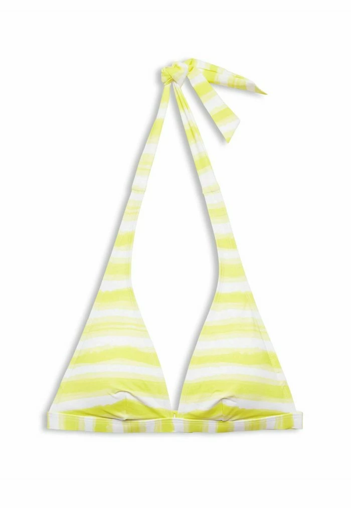 Esprit STREIFENMUSTER - Bikini Top - Bright Yellow - Image 8