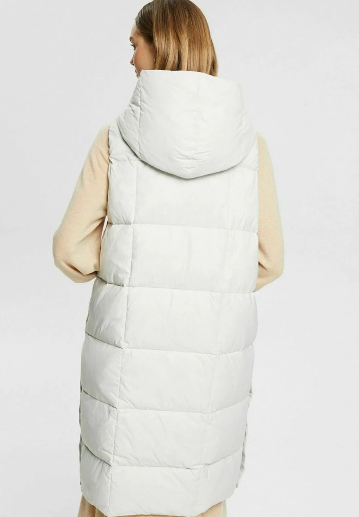 Esprit Waistcoat - Pastel Grey - Image 3