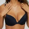 Esprit MODERN CLASSIC PUSH UP BRA - Push-up Bra - Navy