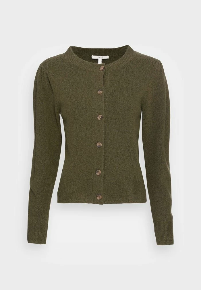 Esprit Cardigan - Dark Khaki - Image 4