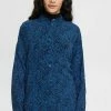 Esprit Button-down Blouse - Navy