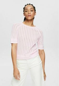 Esprit IN HÄKEL-OPTIK - Jumper - Light Pink