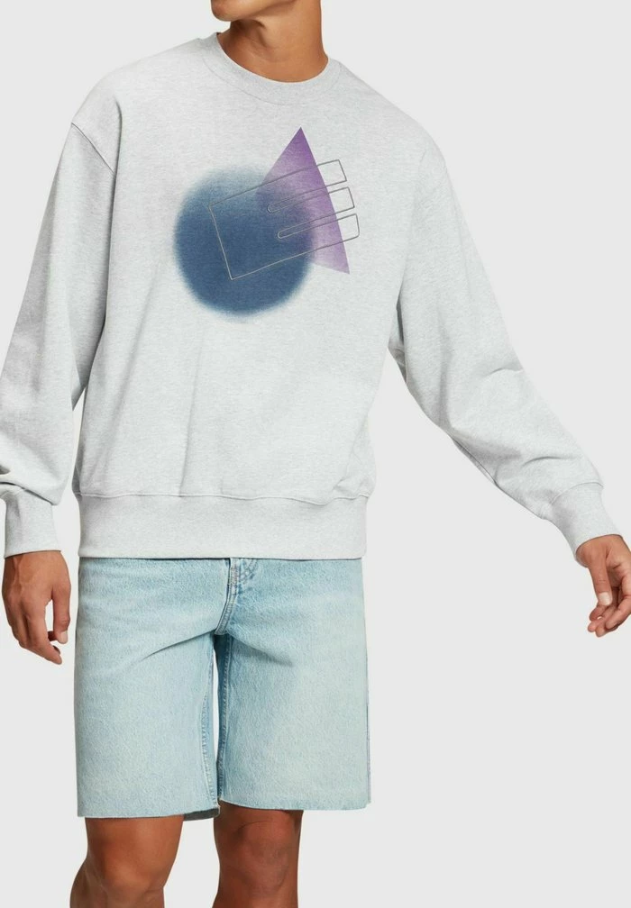 Esprit MIT GRAFIK PRINT - Sweatshirt - Light Grey New