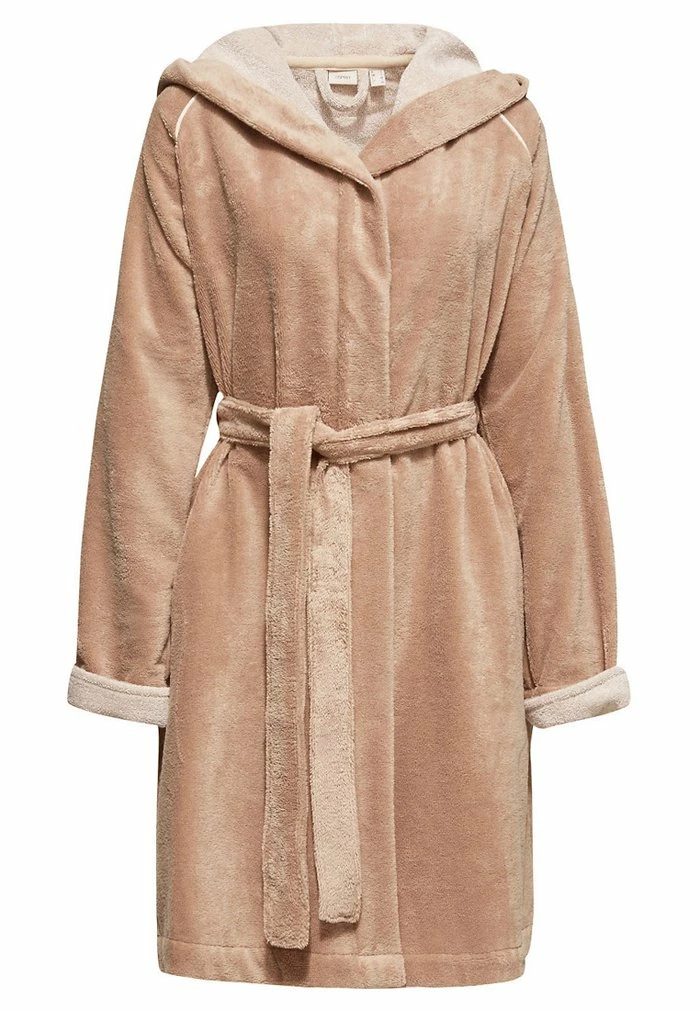 Esprit MIT STREIFEN - Dressing Gown - Stone - Image 5