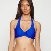 Esprit BEACH UNDERWIRE HALTERNECK - Bikini Top - Bright Blue
