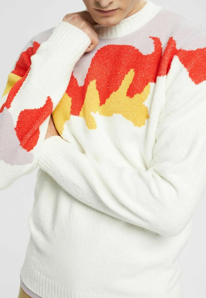 Esprit Jumper - Off White - Image 5