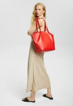 Esprit SHOPPER - Tote Bag - Orange Red