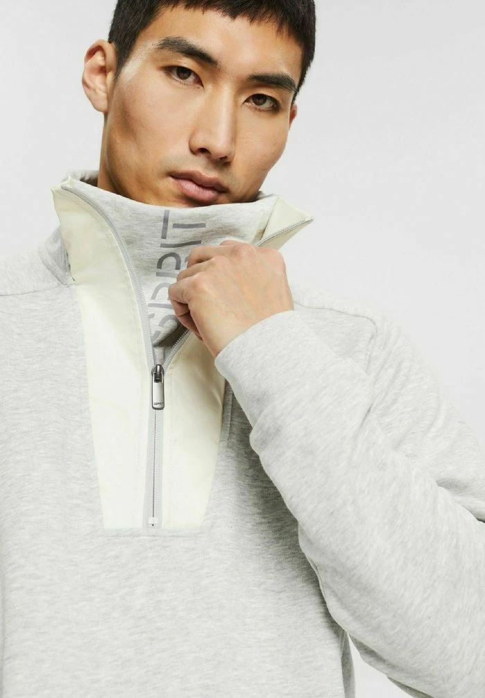 Esprit Sweatshirt - Light Grey - Image 4