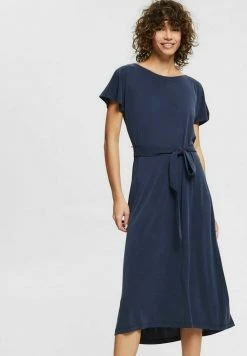 Esprit Jersey Dress - Navy
