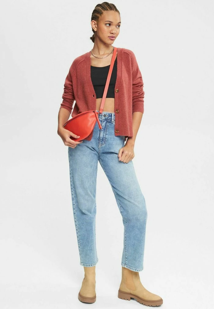 Esprit Cardigan - Terracotta - Image 2