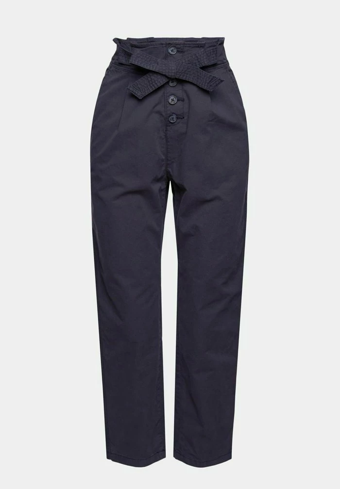 Esprit MIT SICHTBARER KNOPFLEISTE - Trousers - Navy - Image 11