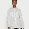 Esprit BLOUSES FLUID POCKET - Blouse - Off White