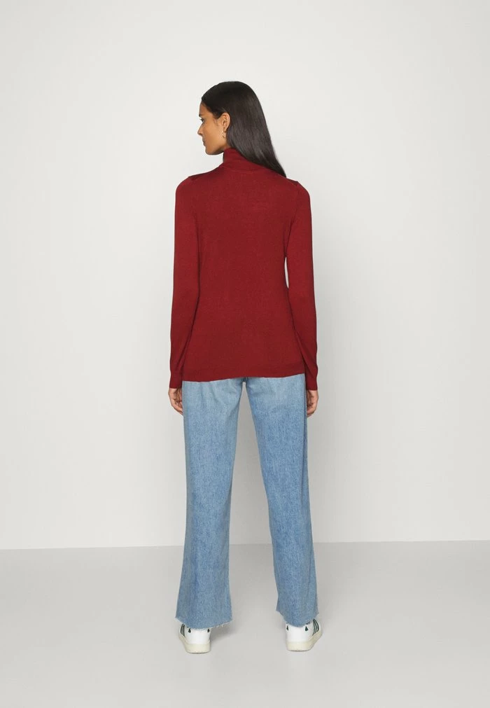 Esprit ROLLNECK - Jumper - Terracotta