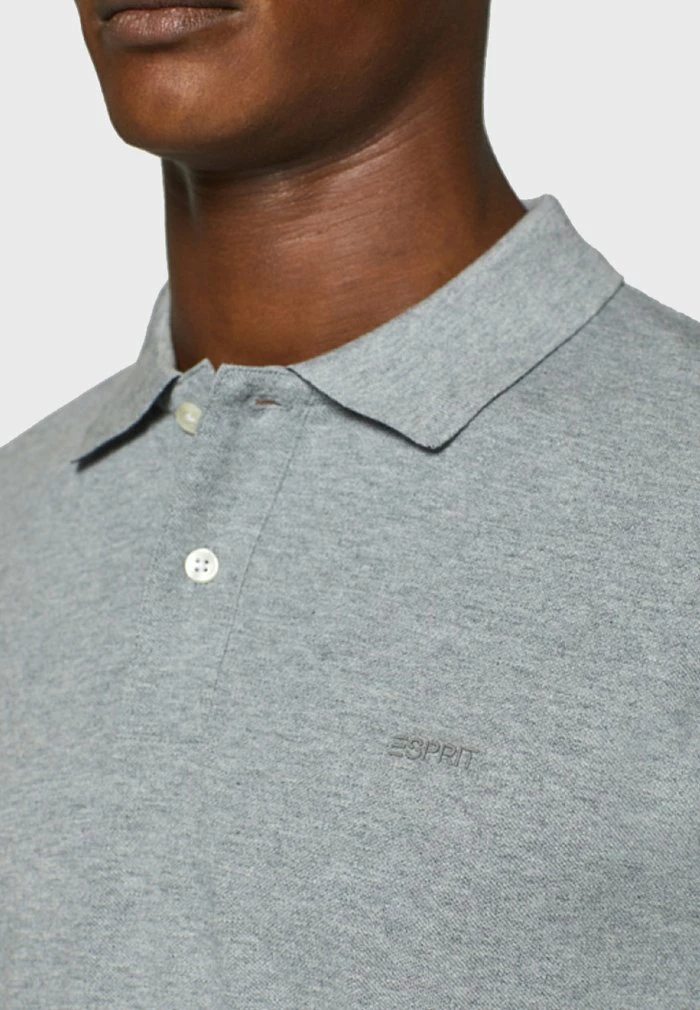 Esprit Polo Shirt - Medium Grey - Image 4