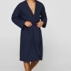 Esprit Dressing Gown - Navy Blue