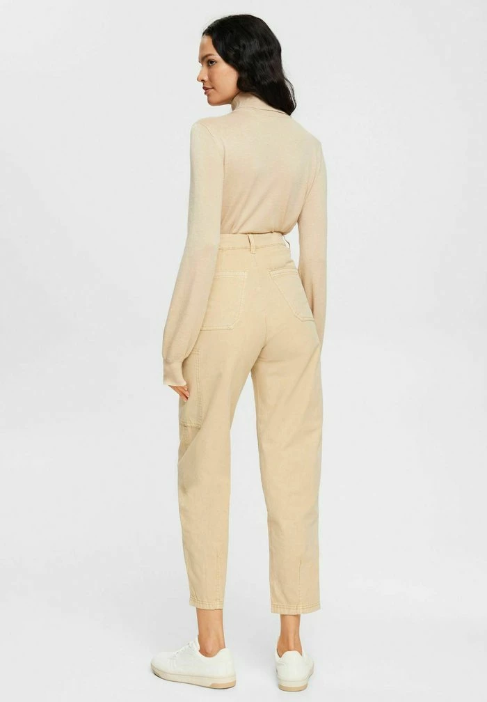 Esprit SUS CRG BANANA - Relaxed Fit Jeans - Cream Beige - Image 3