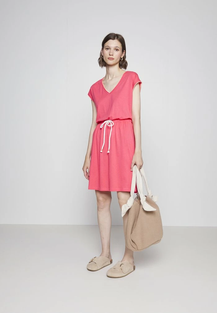 Esprit DRESS - Day Dress - Coral Red - Image 2