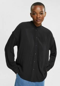 Esprit Button-down Blouse - Black