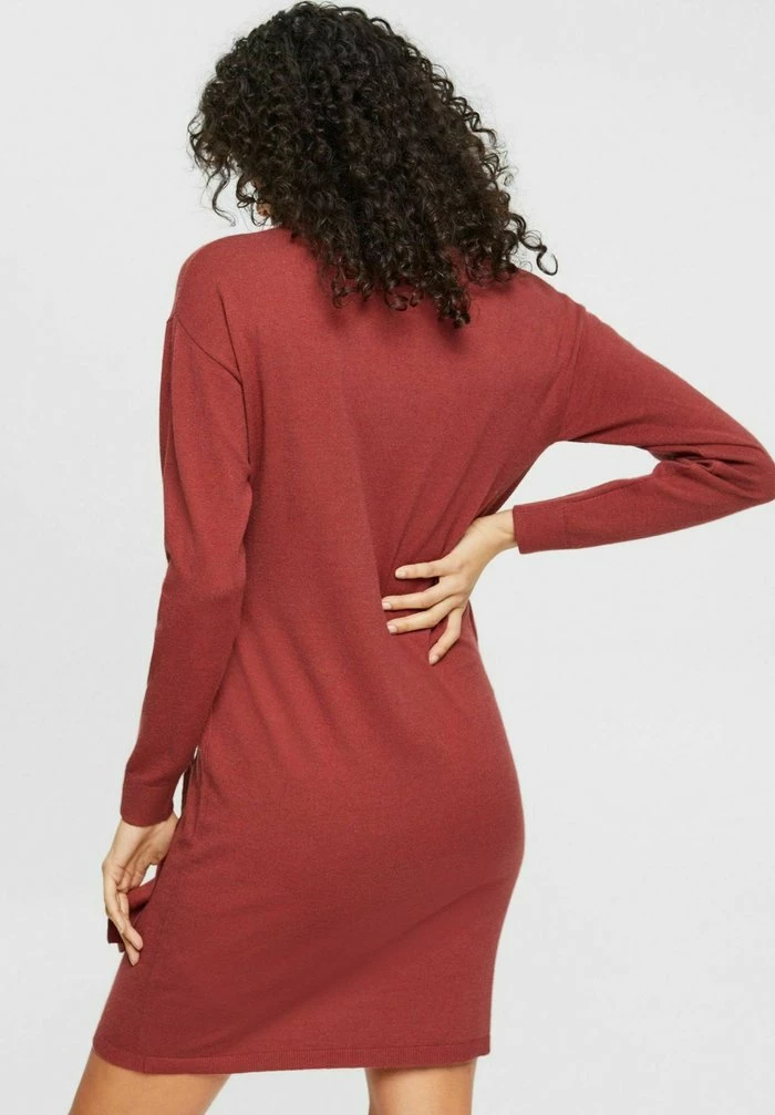 Esprit FLAT - Shift Dress - Terracotta New - Image 3
