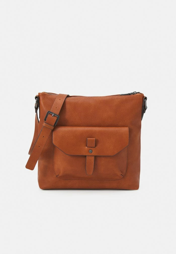 Esprit Across Body Bag - Rust Brown