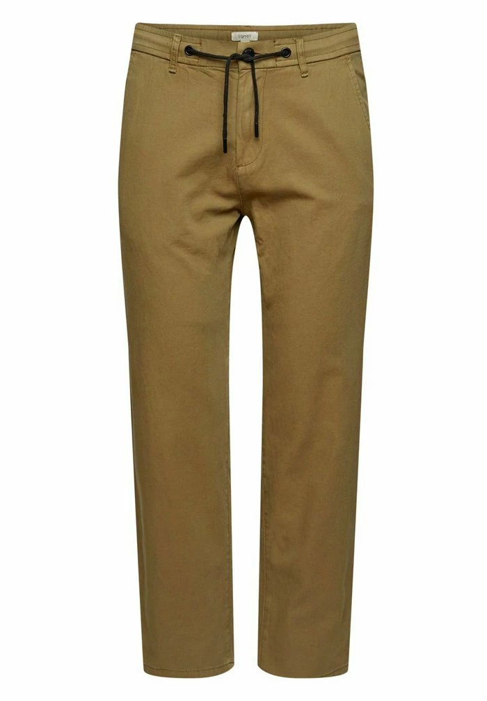 Esprit MIT KORDELZUGBUND - Trousers - Dark Khaki - Image 10