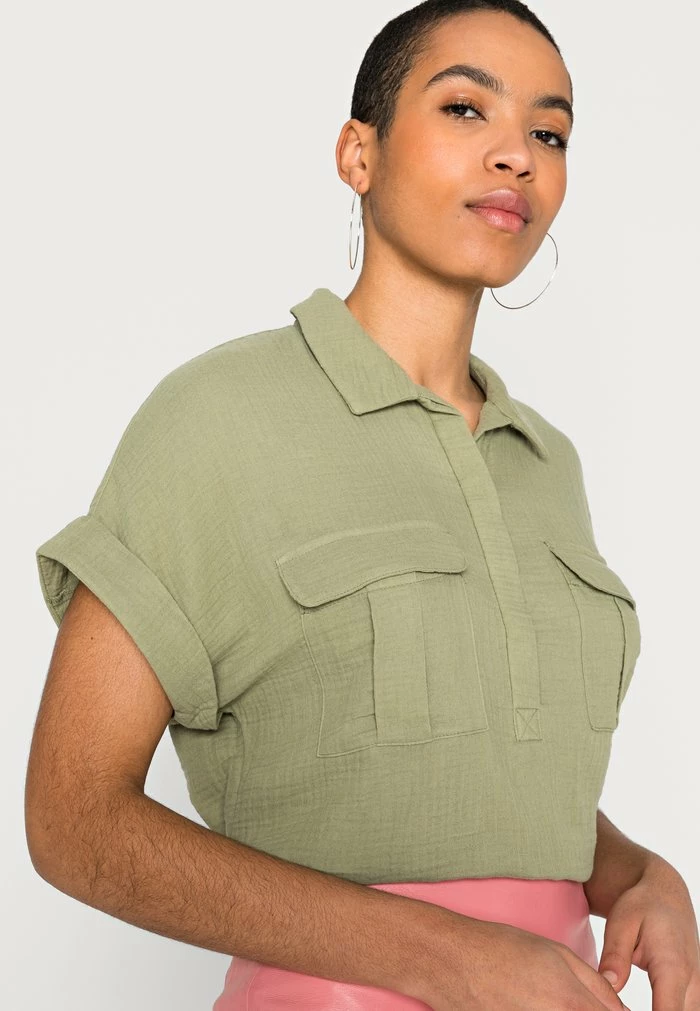 Esprit Blouse - Light Khaki - Image 5