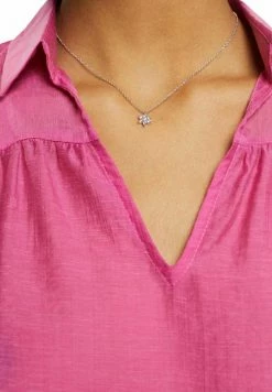 Esprit MIT ZIRKONIA BLUME - Necklace - Silver