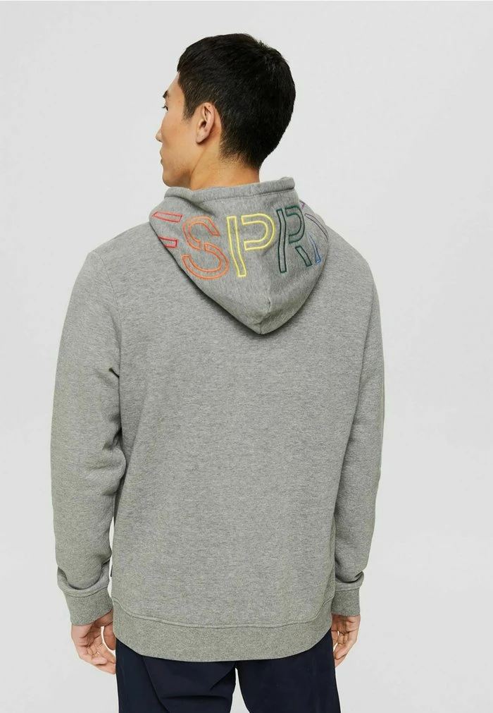 Esprit REGULAR FIT - Hoodie - Medium Grey - Image 3
