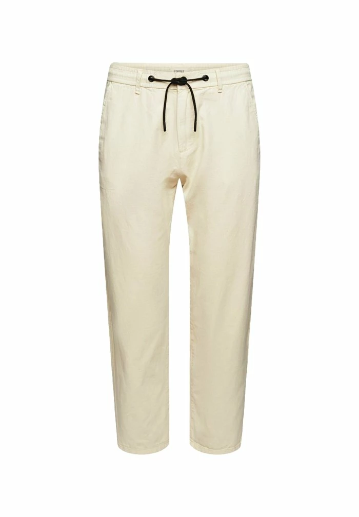 Esprit MIT KORDELZUGBUND - Trousers - Cream Beige - Image 6