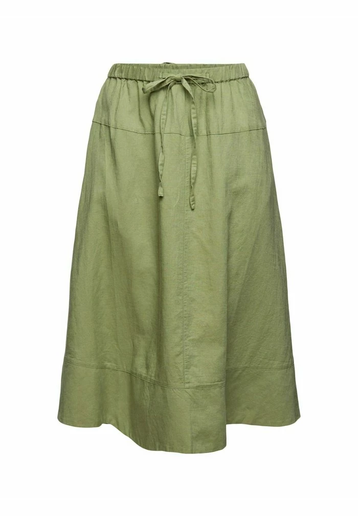 Esprit LI CO - A-line Skirt - Light Khaki - Image 5