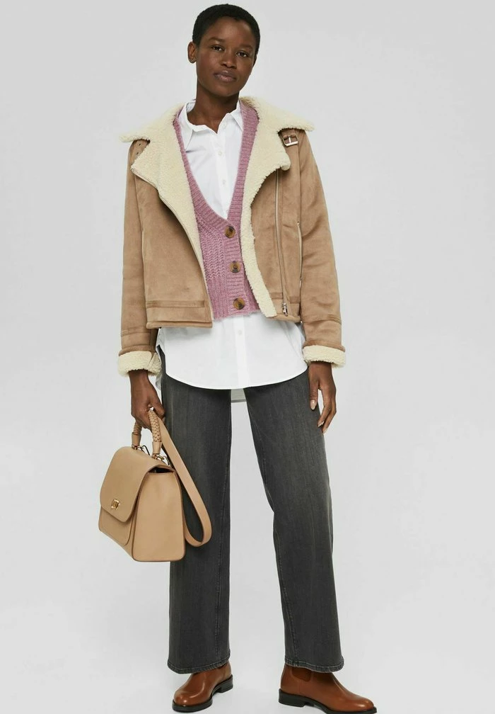 Esprit Cardigan - Mauve - Image 2