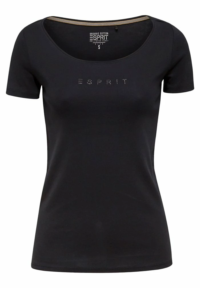 Esprit NOOS CORE OCS - Print T-shirt - Black - Image 5