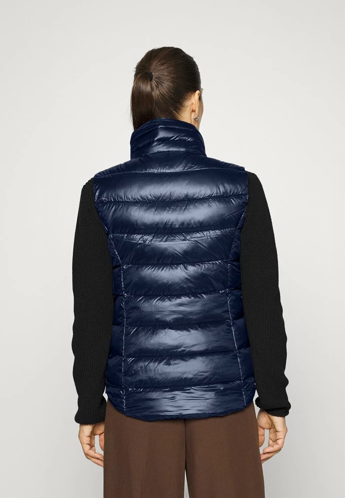 Esprit TAPE VEST - Waistcoat - Navy - Image 4