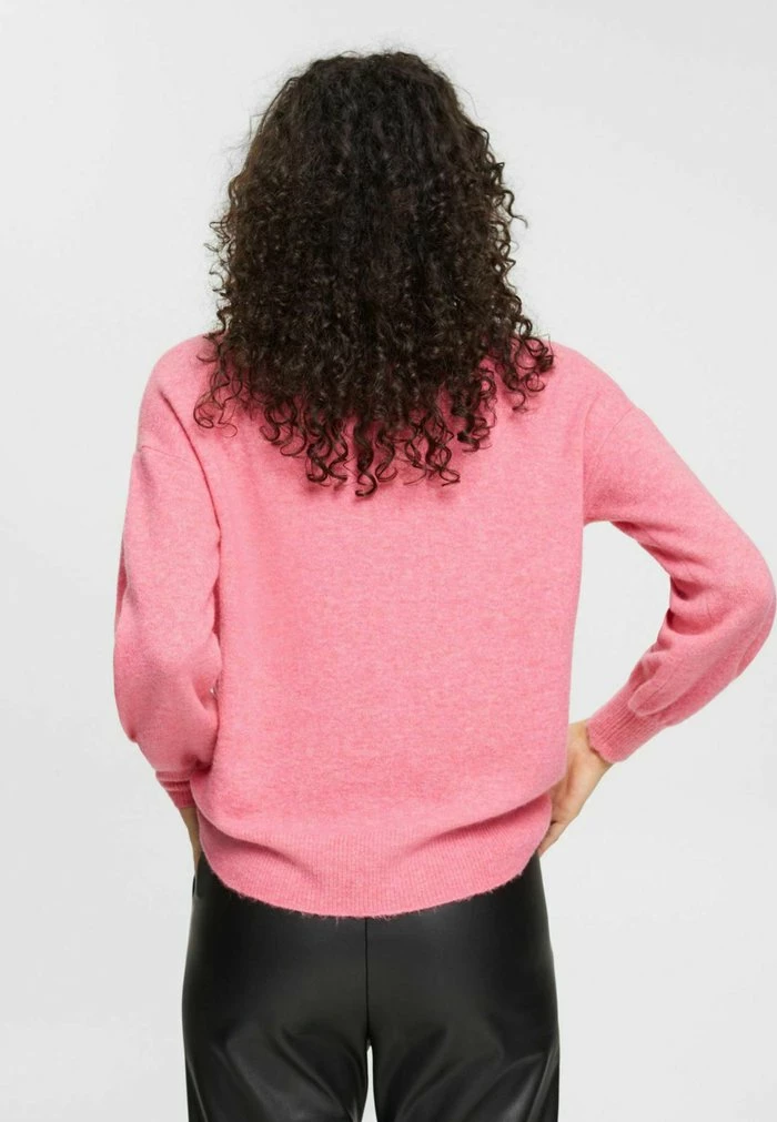 Esprit MIT STEHKRAGEN - Jumper - Pink - Image 3