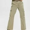 Esprit Cargo Trousers - Pale Khaki