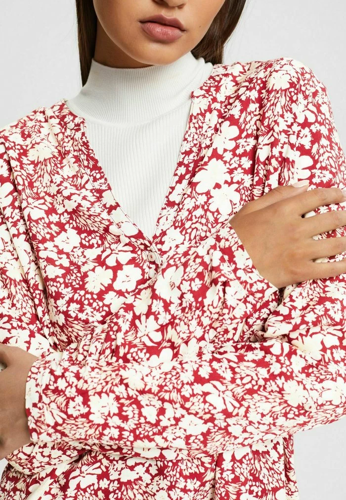 Esprit Blouse - Dark Red - Image 4