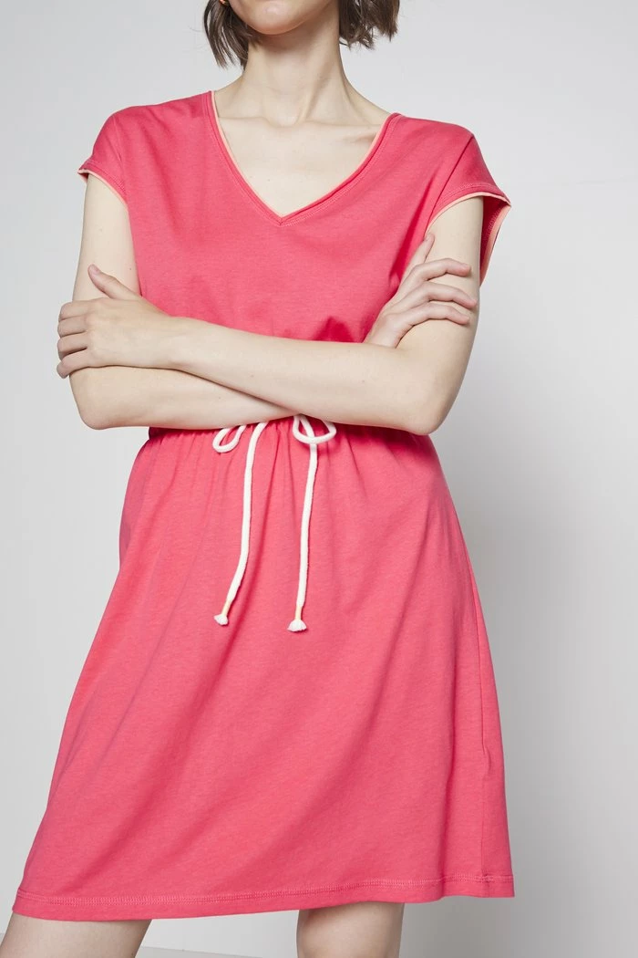 Esprit DRESS - Day Dress - Coral Red - Image 6