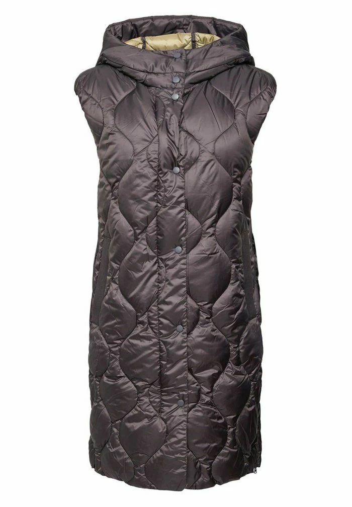Esprit OUTDOOR WOVEN - Waistcoat - Anthracite - Image 7