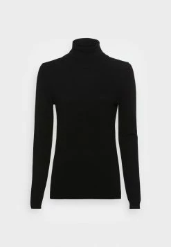 Esprit ROLLNECK - Jumper - Black
