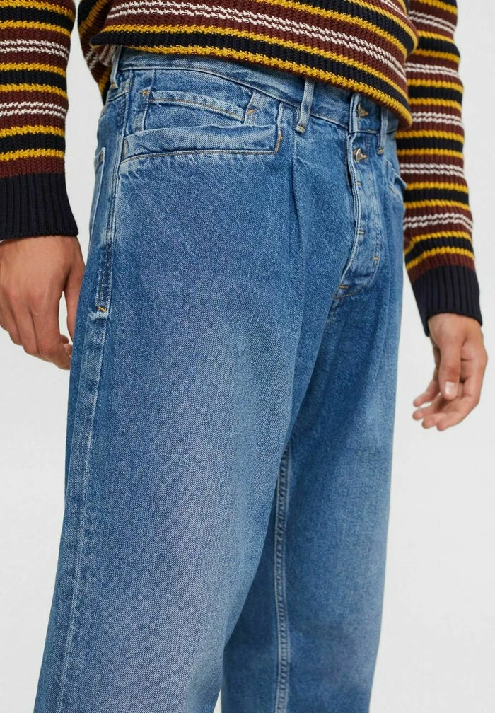 Esprit Straight Leg Jeans - Blue Medium Washed - Image 4