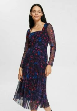 Esprit Day Dress - Navy