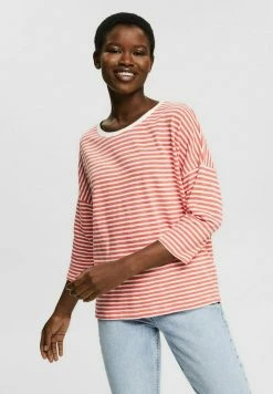 Esprit LONGSLEEVE - Long Sleeved Top - Coral