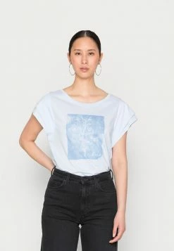 Esprit Print T-shirt - Light Blue