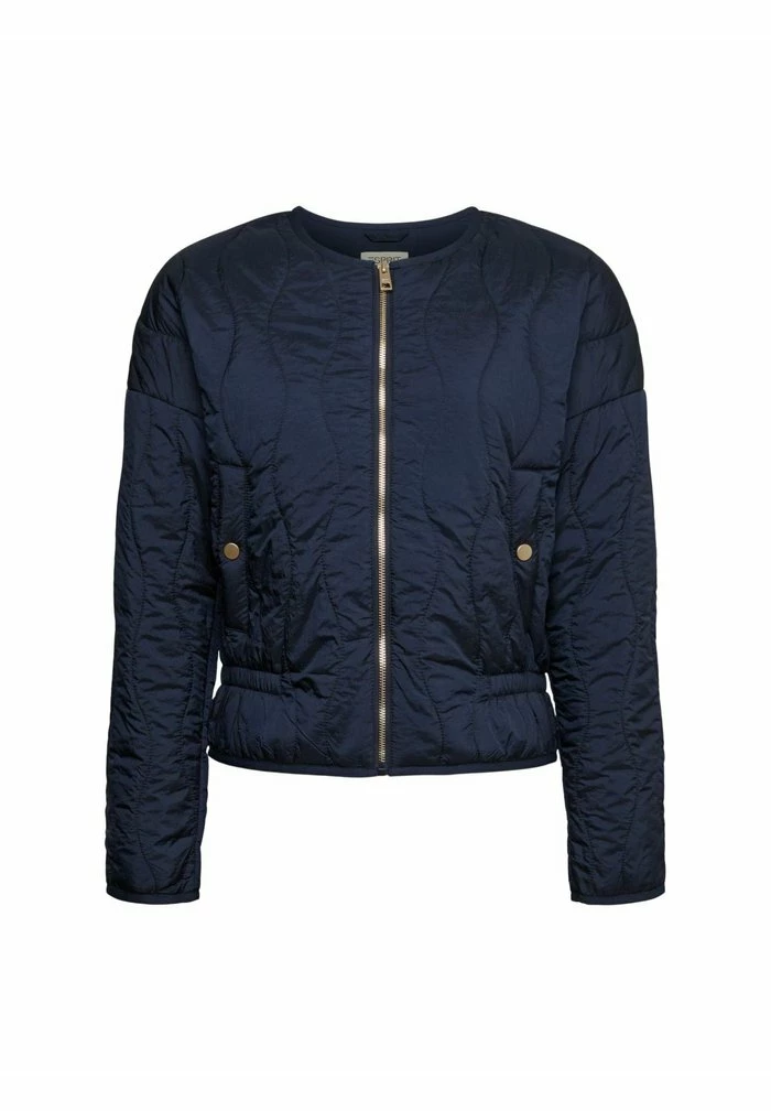 Esprit MIT DEKORATIVER STEPPUNG - Light Jacket - Navy - Image 13